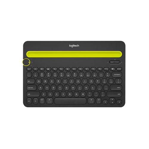 Logitech Bluetooth Multi-Device Keyboard K480 - Black - AP