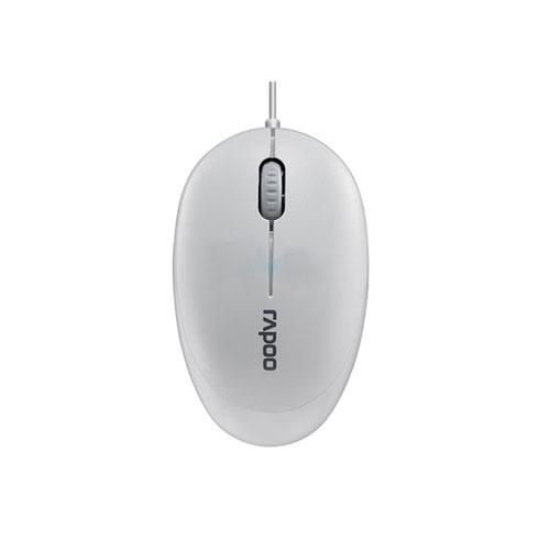 RAPOO N1500 USB Optical Mouse White