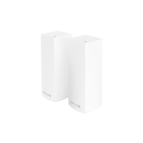 Linksys WHW0302 Velop Tri-Band Intelligent Mesh WiFi 5 System - 2 Pack (AC4400)