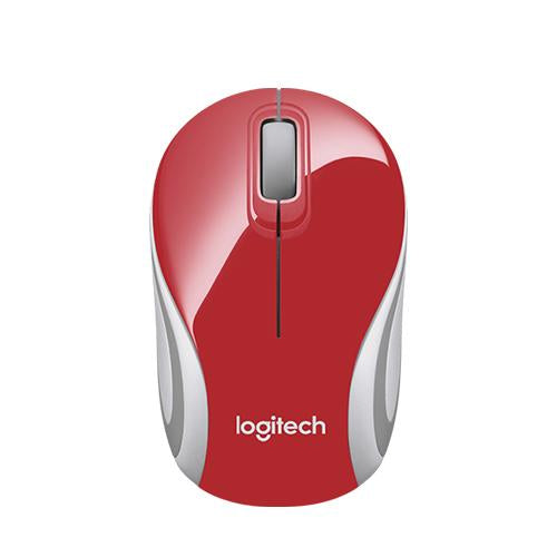 Logitech Wireless Mini Mouse M187 - Red - AP