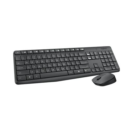 Logitech MK235 Black Wireless Keyboard and Mouse