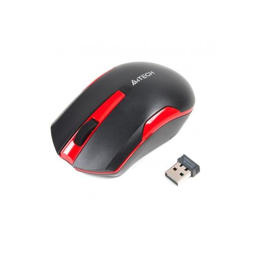 A4TECH G3-200N Black+ Red Wireless Mouse