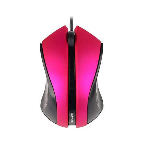 A4TECH N-310-2 Black Pink V-Track Mouse