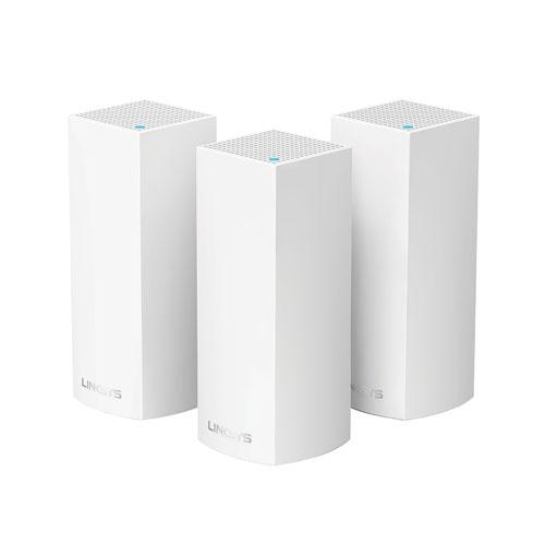 Linksys WHW0303 Velop Tri-Band Intelligent Mesh WiFi 5 System - 3 Pack (AC6600)