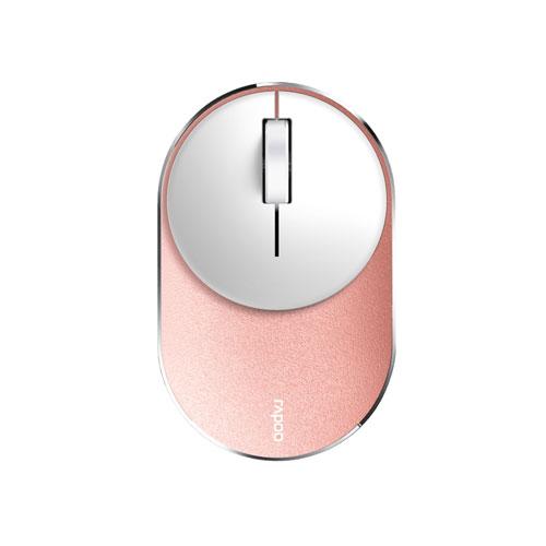 RAPOO M600 Silent 2.4G Bluetooth Wireless Mouse Rose Gold