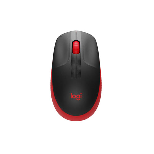 Logitech M190 Red Wireless Mouse