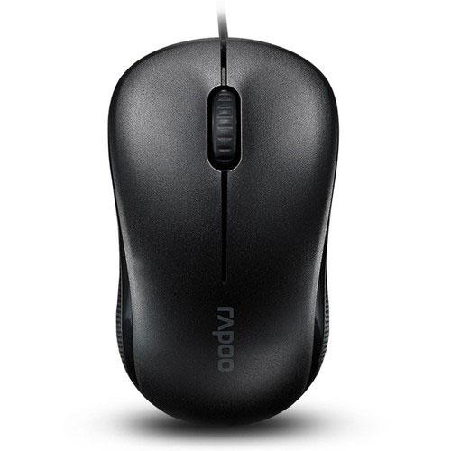 RAPOO N1130 Wired Optical Mouse USB