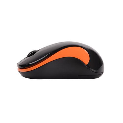 A4TECH G3-270N Black Orange Wireless Mouse