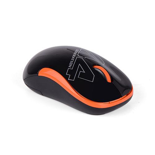 A4TECH G3-300N Black Orange Wireless Mouse