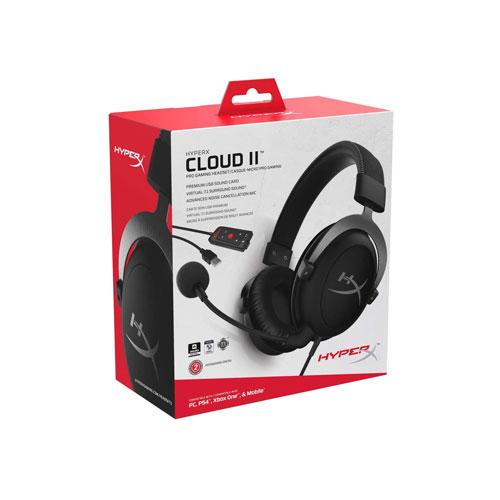 Kingston HyperX Cloud II Gaming Headset Gun Metal